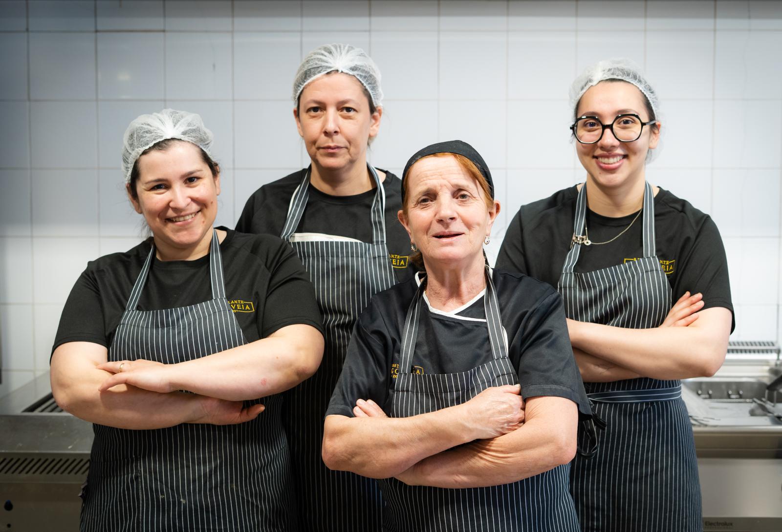 A cozinha do restaurante O Gouveia O melhor restuarante da Serra da Estrela